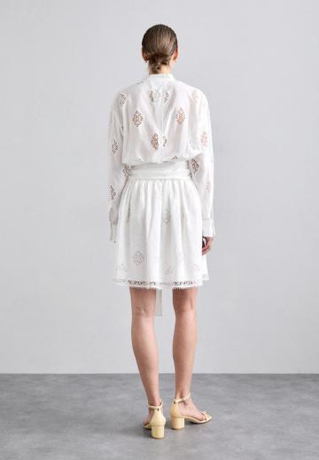 Юбка с воланами