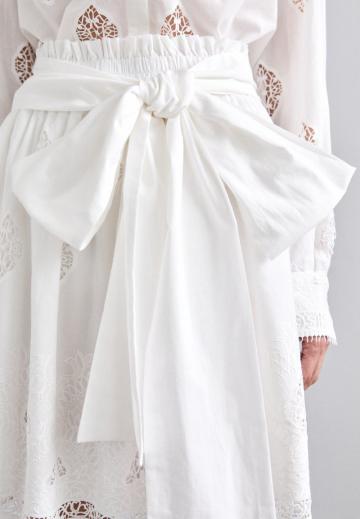 Юбка с воланами