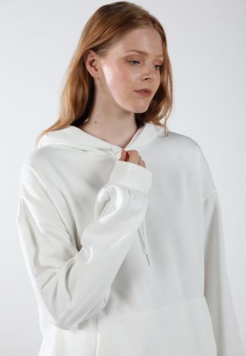 Пуловер с капюшоном