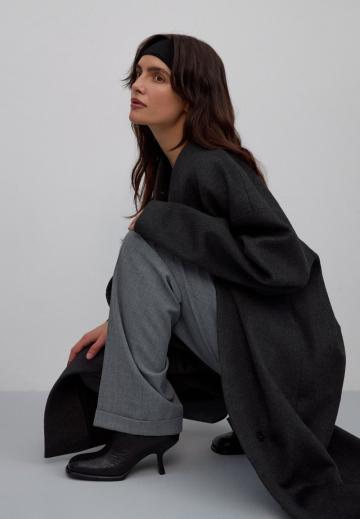 Шерстяное пальто