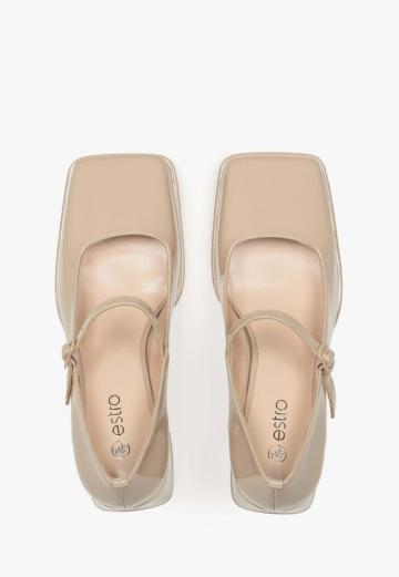 Туфли с ремешком