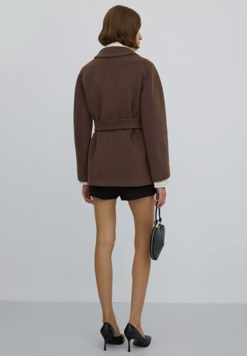 Шерстяное пальто