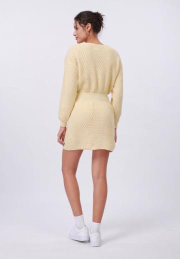 Вязаное платье