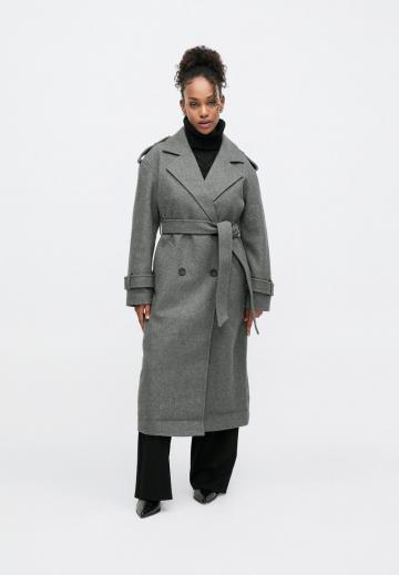 Шерстяное пальто