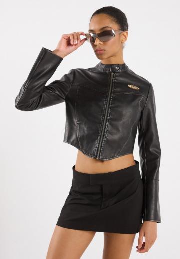 Байкерская куртка