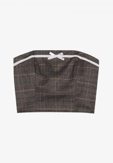 Юбка с накладными карманами