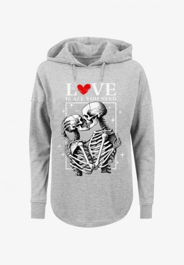 Пуловер с капюшоном