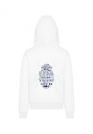 Пуловер с капюшоном