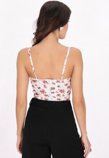 Топ на бретельках