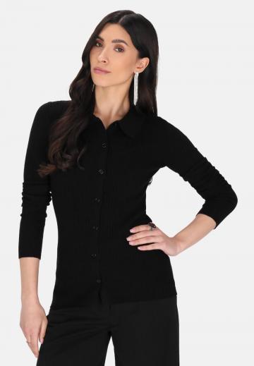 Вязаный жилет