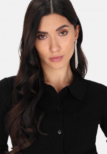 Вязаный жилет