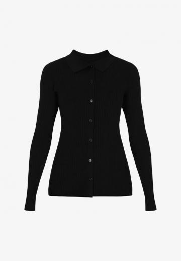 Вязаный жилет