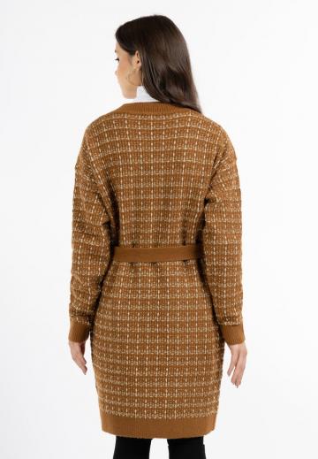 Длинный жилет