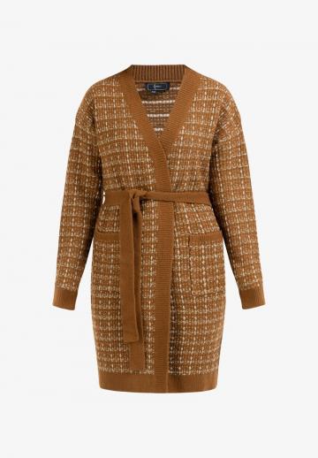 Длинный жилет