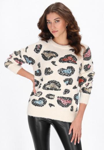 Длинный пуловер