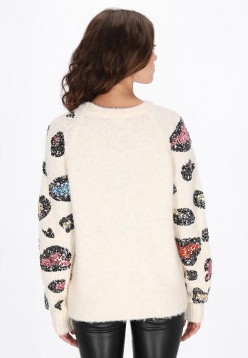 Длинный пуловер