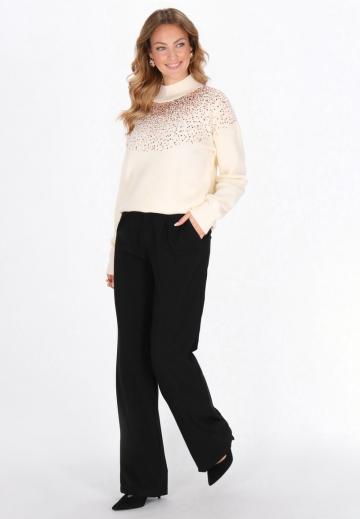 Длинный пуловер