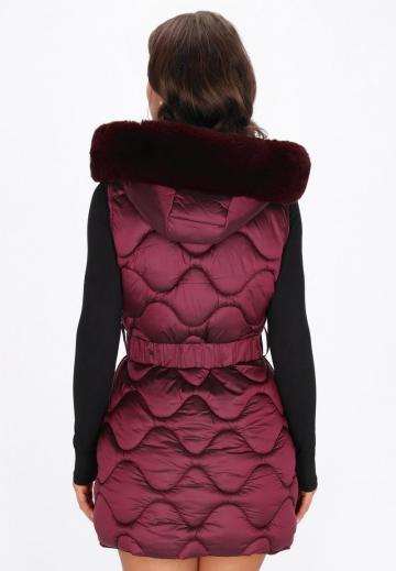 Длинный жилет