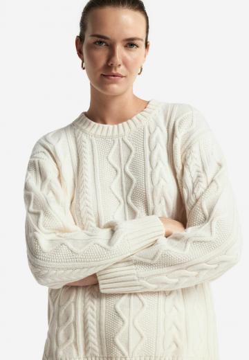 Длинный пуловер