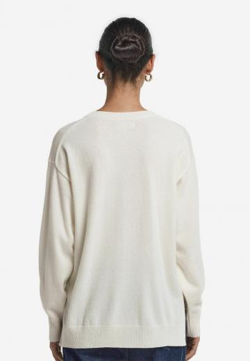 Длинный пуловер