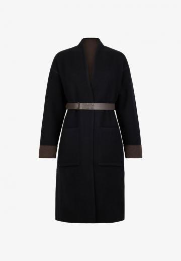 Шерстяное пальто