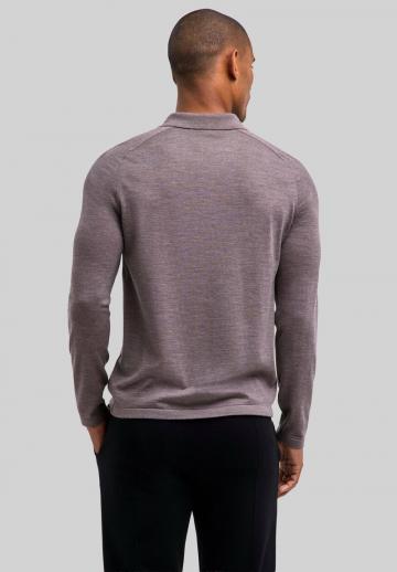 Поло с длинным рукавом