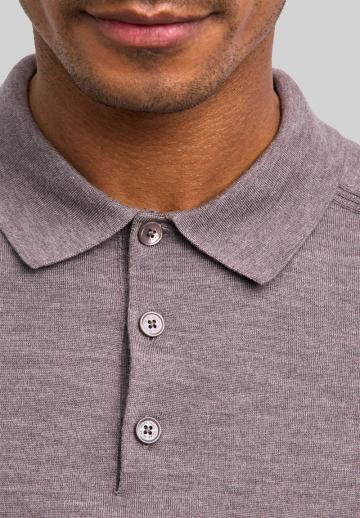 Поло с длинным рукавом