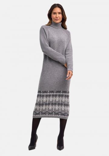 Вязаное платье