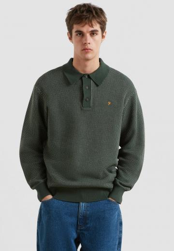 Поло с длинным рукавом