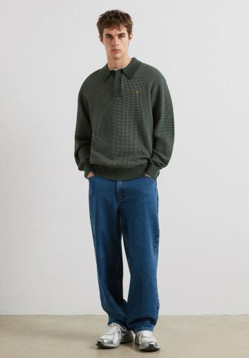 Поло с длинным рукавом