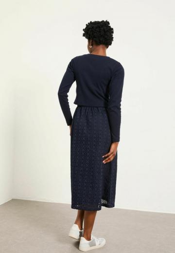 Вязаное платье