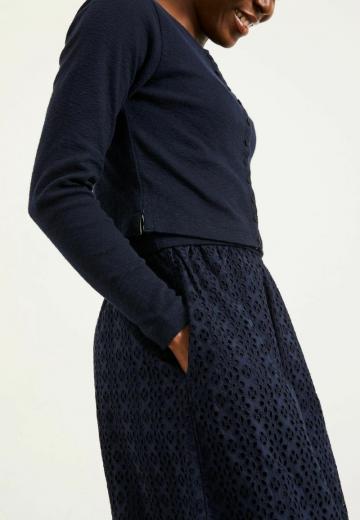 Вязаное платье