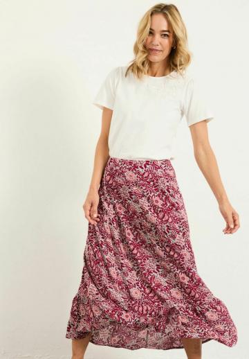 Юбка с воланами