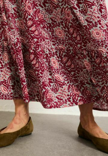 Юбка с воланами