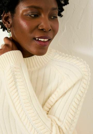 Длинный пуловер