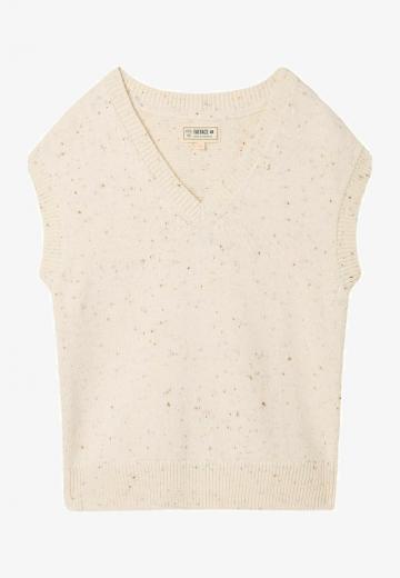 Пуловер без рукавов