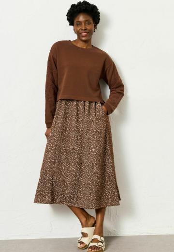 Вязаное платье