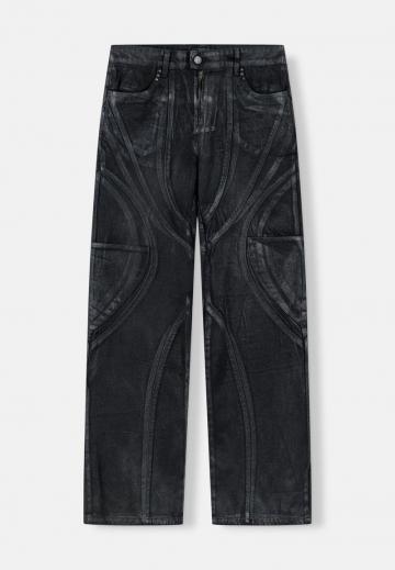 Клешеные джинсы