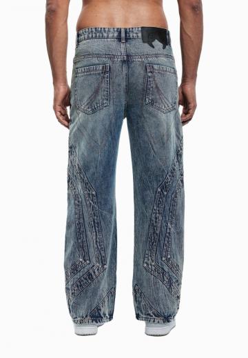 Прямые джинсы