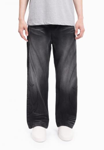 Прямые джинсы