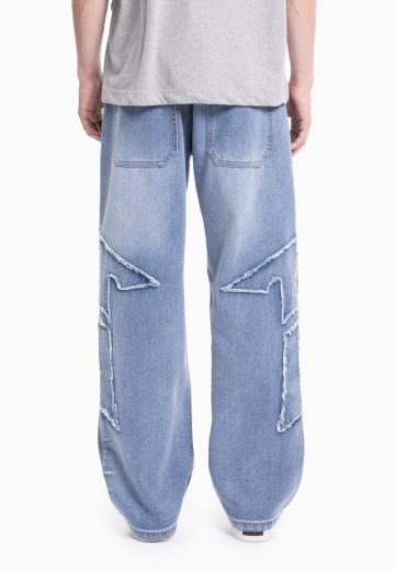 Прямые джинсы