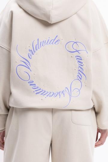 Пуловер с капюшоном