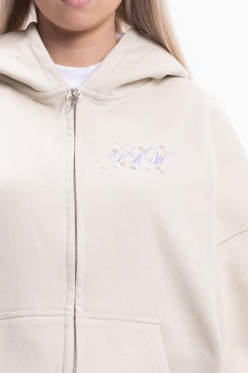 Пуловер с капюшоном