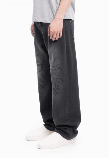 Прямые джинсы