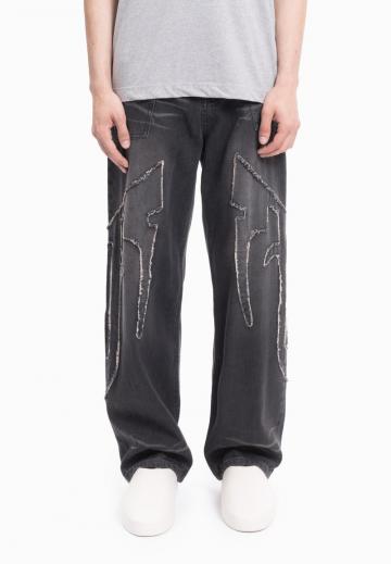 Прямые джинсы