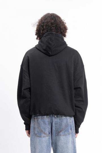 Пуловер с капюшоном