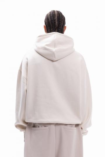 Пуловер с капюшоном