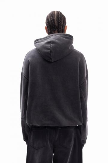 Пуловер с капюшоном