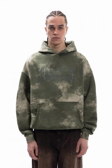 Пуловер с капюшоном