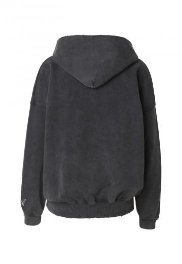 Пуловер с капюшоном